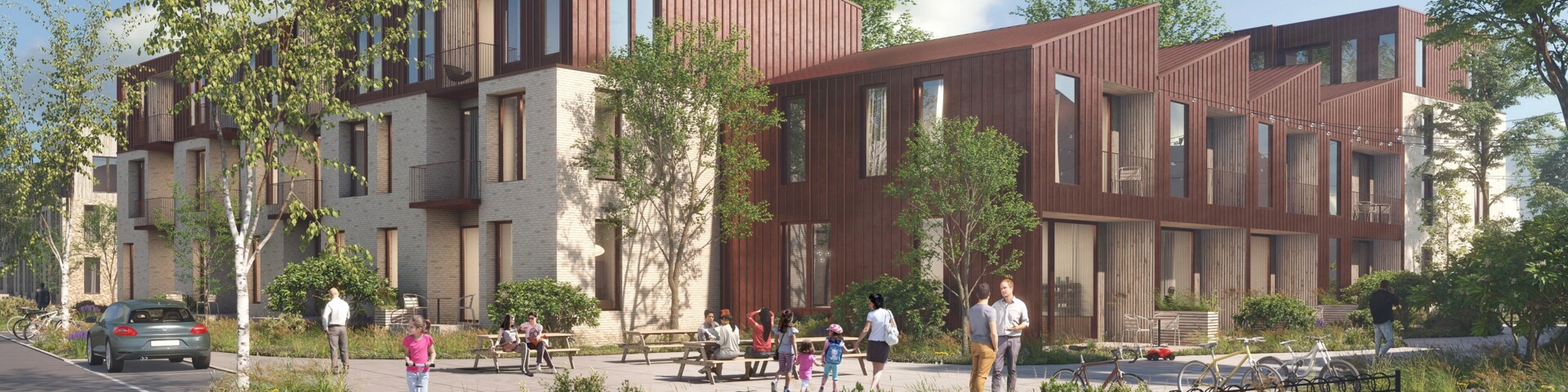 Rental apartments in Coop Byen Albertslund